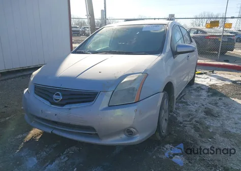 2011 Nissan Sentra 2.0 из США, поврежденный, VIN 3N1AB6APXBL677028